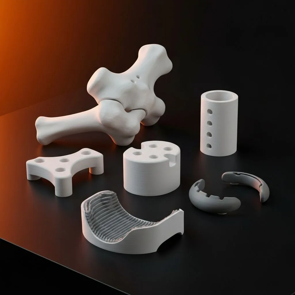 Medical device component — Layer X biocompatible SLA